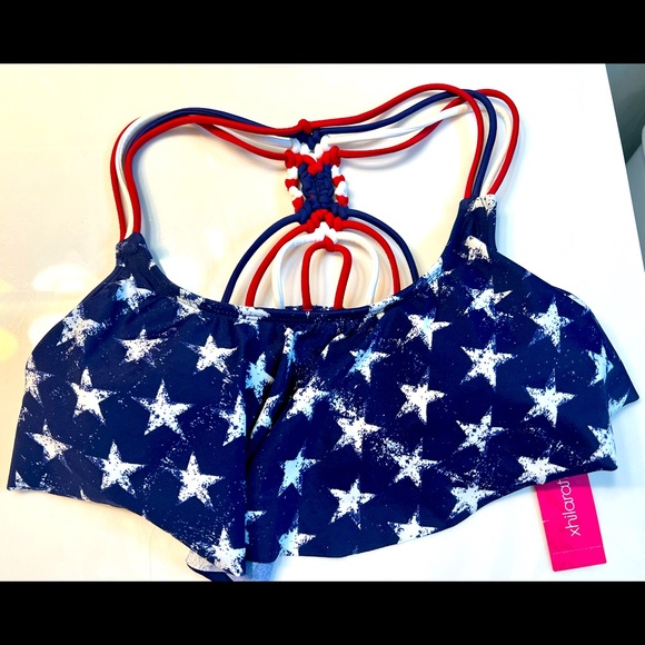 Target Swim Nwt Bikini Top Fourth Of July Poshmark